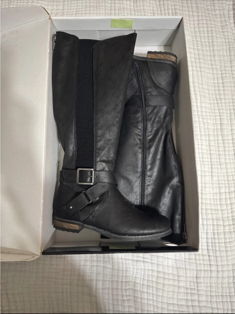 B52 by Bullboxer Women's Black Knee-High Boots